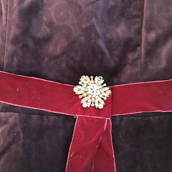 Tibi size 8 velvet dress - Picture 5 of 6